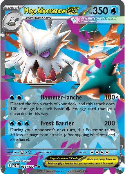 Mega Abomasnow ex