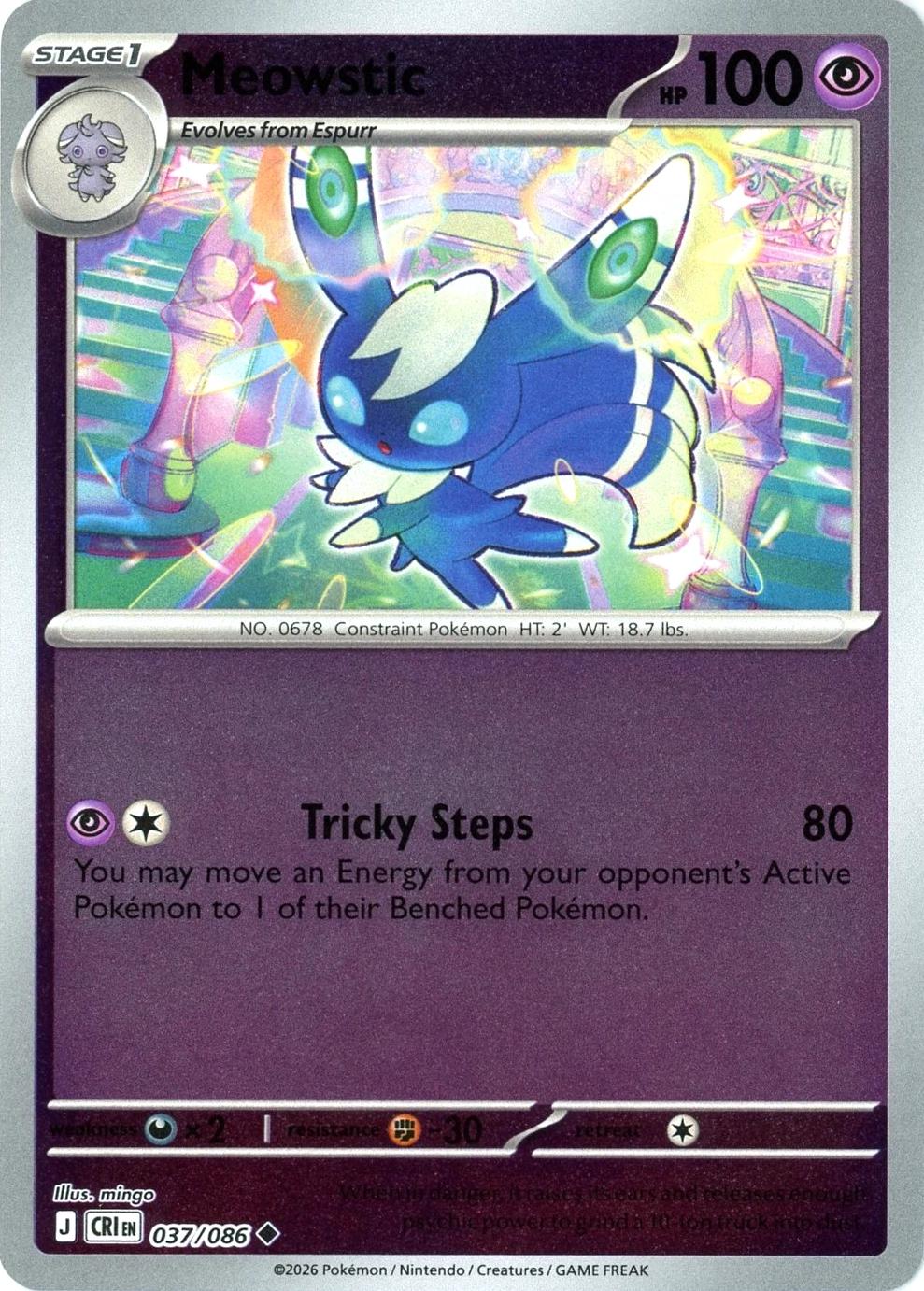 Meowstic [Reverse Holo]