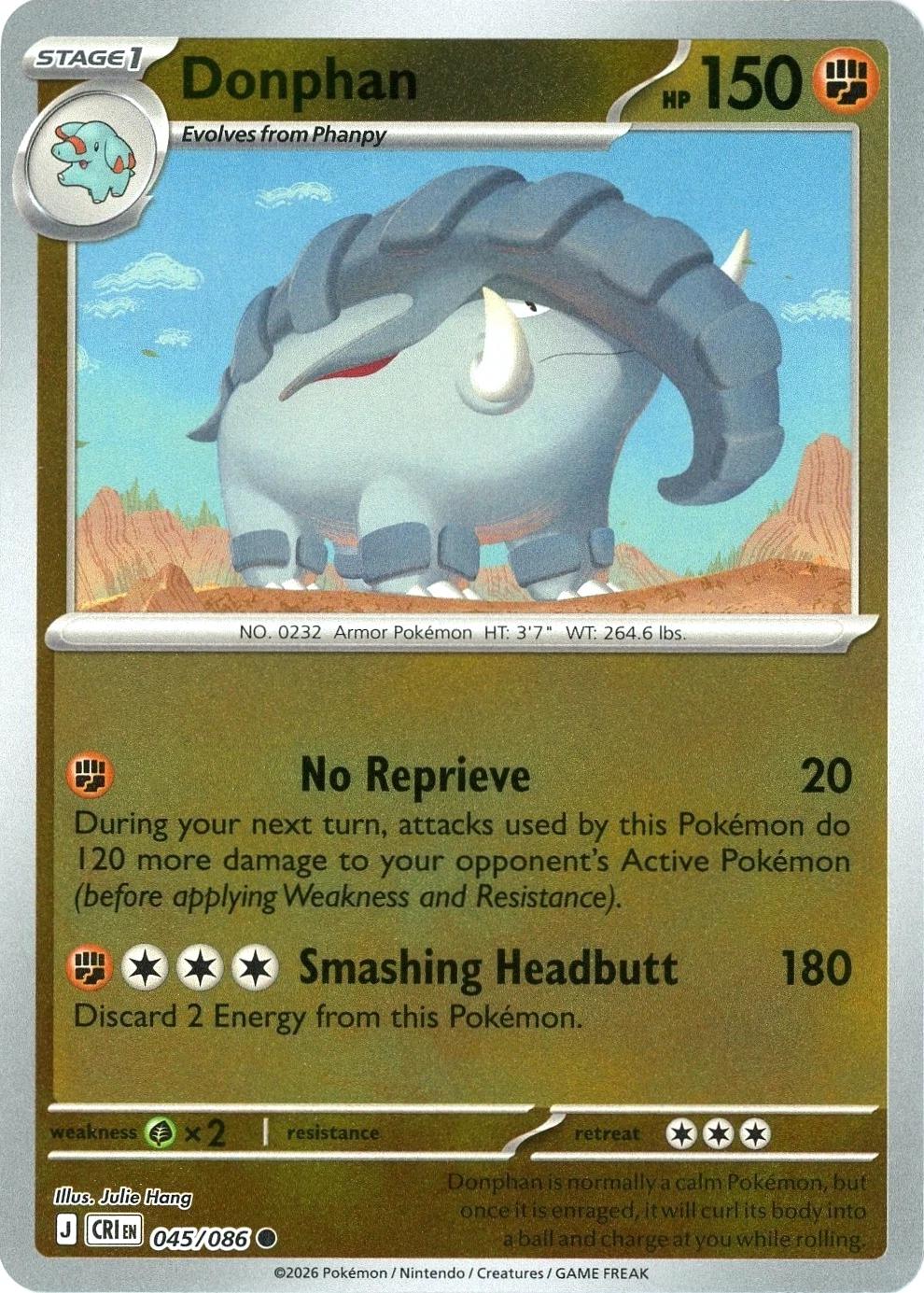 Donphan [Reverse Holo]