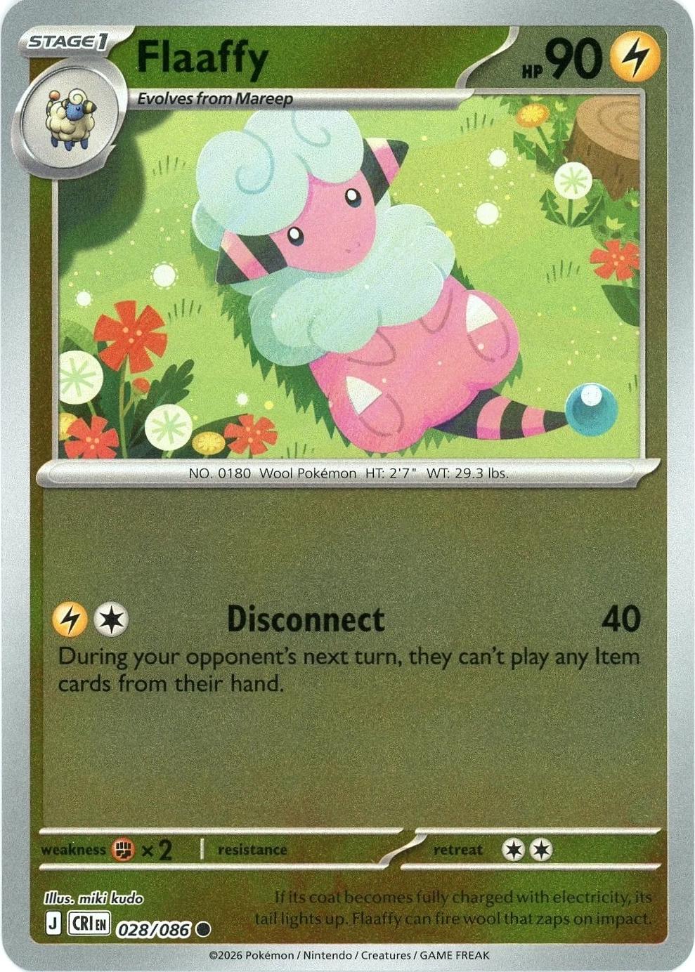 Flaaffy [Reverse Holo]