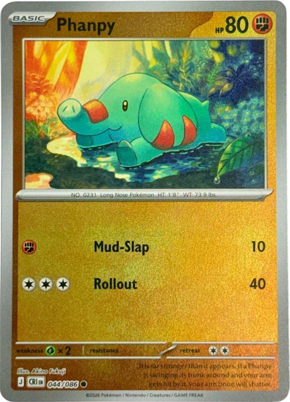 Phanpy [Reverse Holo]