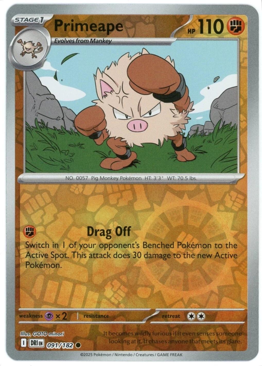 Primeape [Reverse Holo]