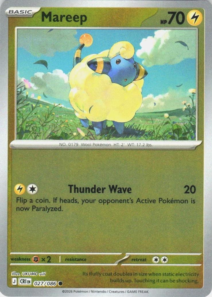 Mareep [Reverse Holo]