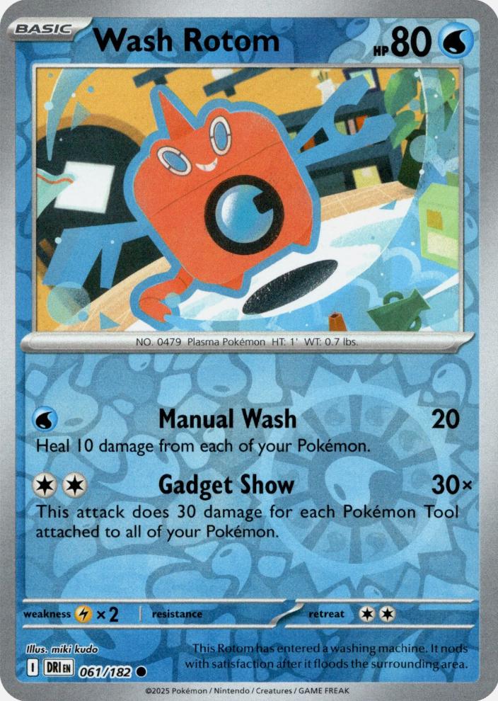 Wash Rotom [Reverse Holo]