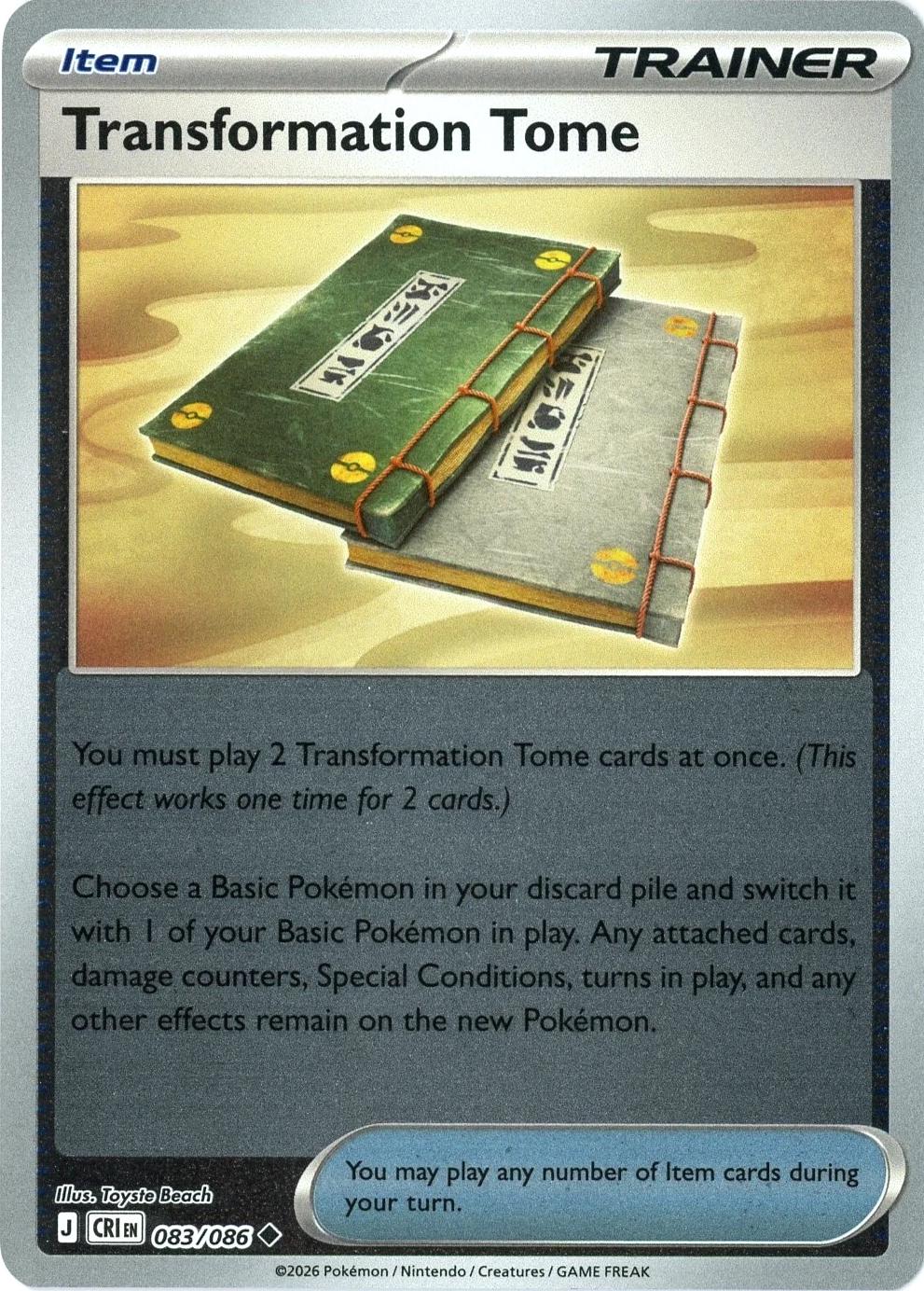 Transformation Tome [Reverse Holo]