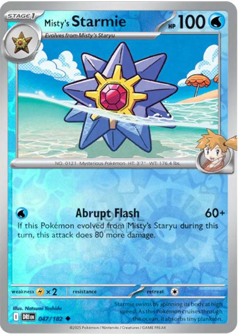 Misty's Starmie [Reverse Holo]