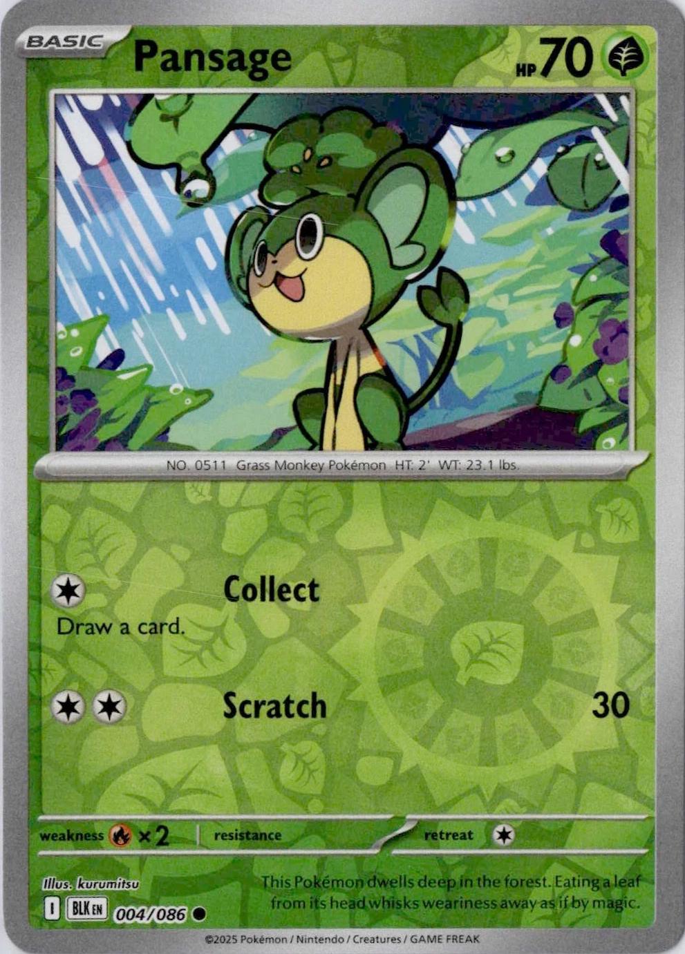 Pansage [Reverse]