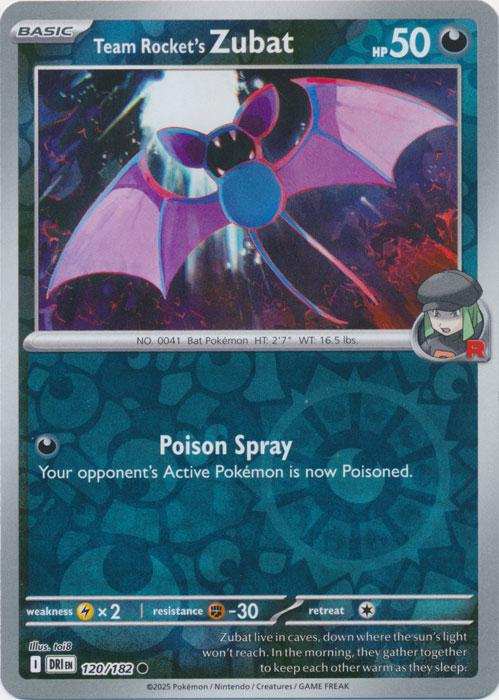 Team Rocket's Zubat [Reverse Holo]