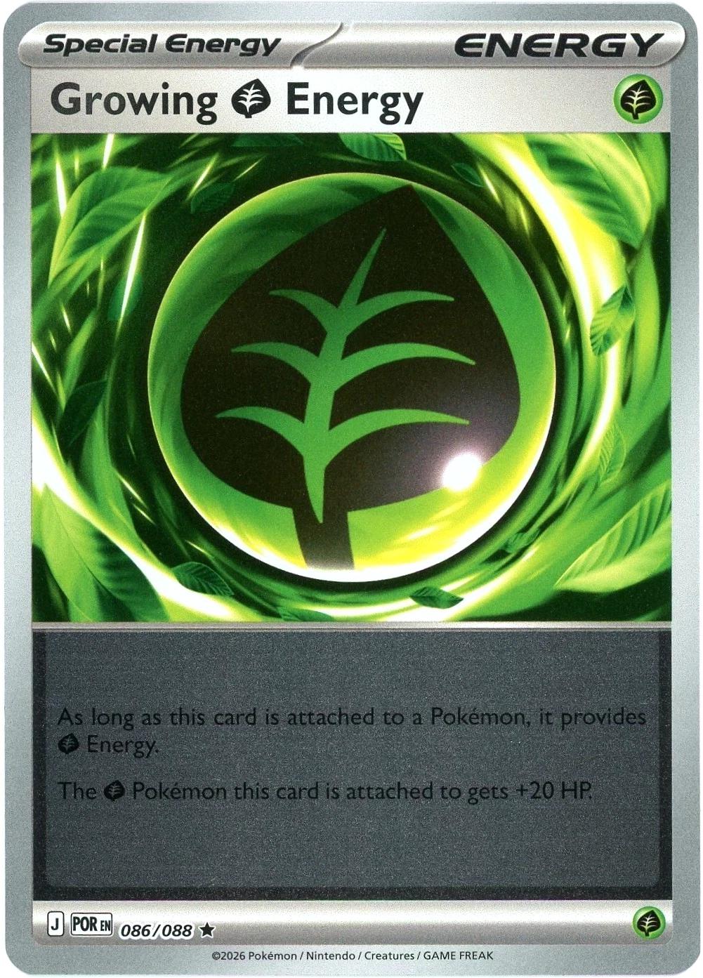 Growing Grass Energy [Reverse Holo]