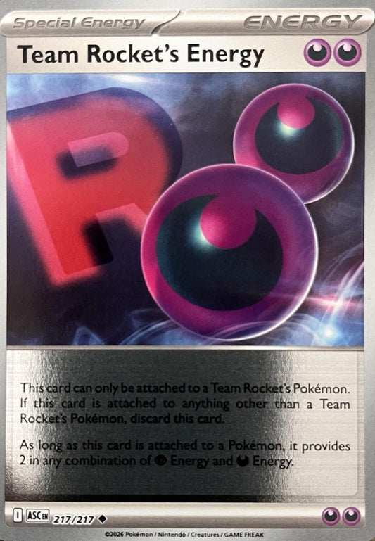 Team Rocket's Energy [Reverse Holo]