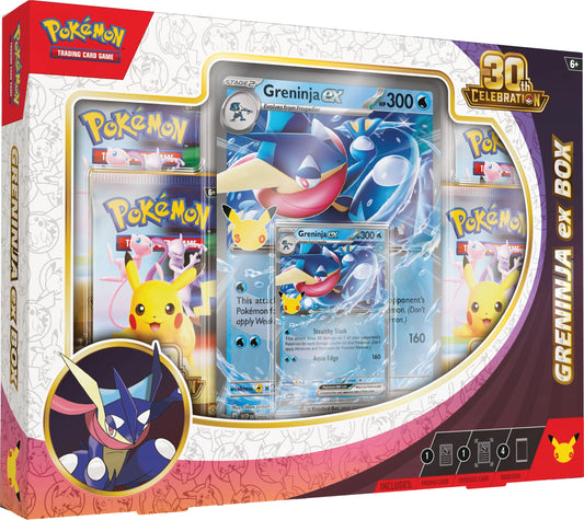 Pokemon TCG 30th Celebration Greninja Box