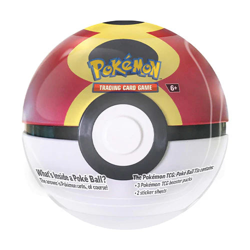 Pokemon TCG Poke Ball Tin - 3 Booster Packs