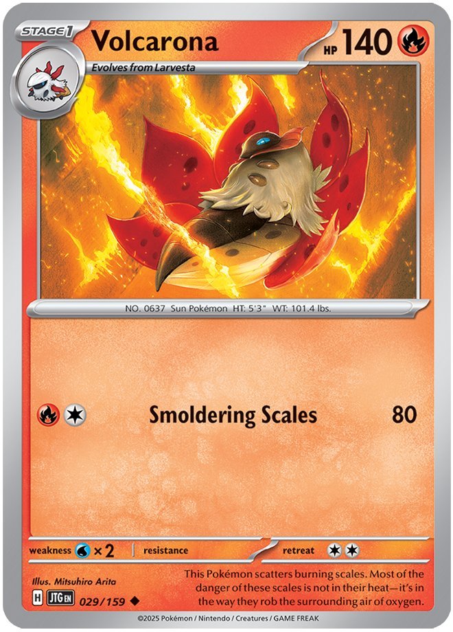 Volcarona [Reverse Holo]