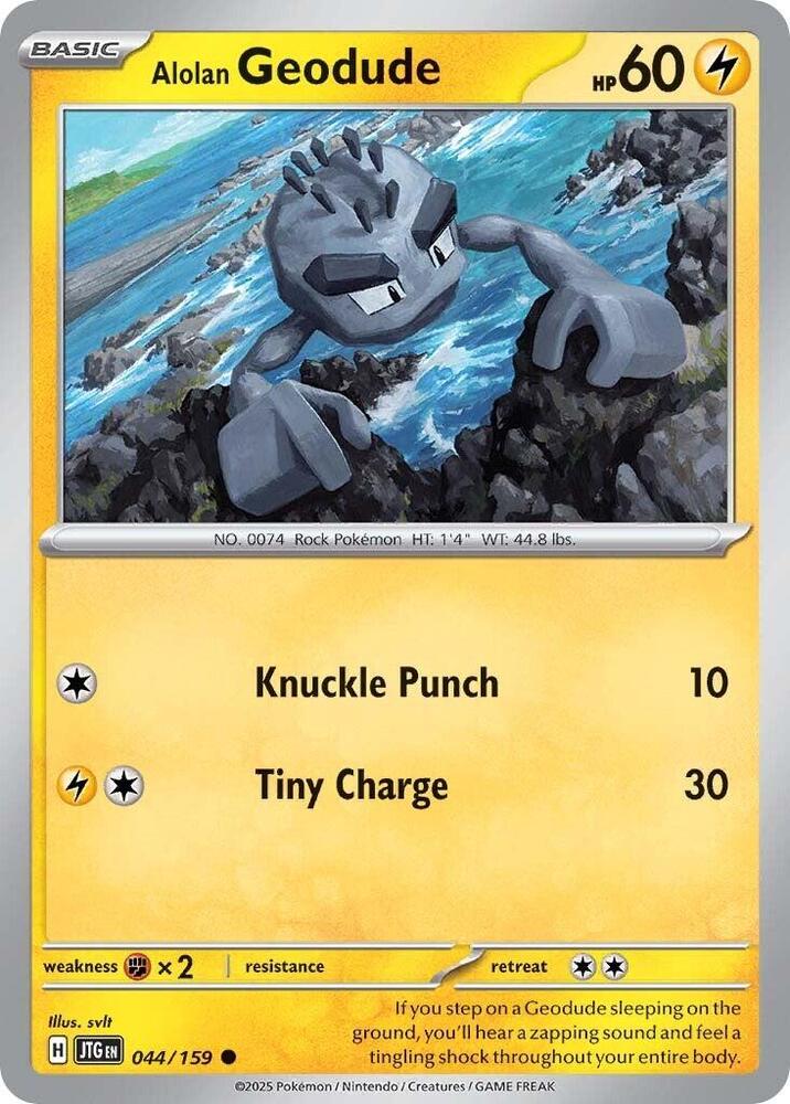 Alolan Geodude [Reverse Holo]