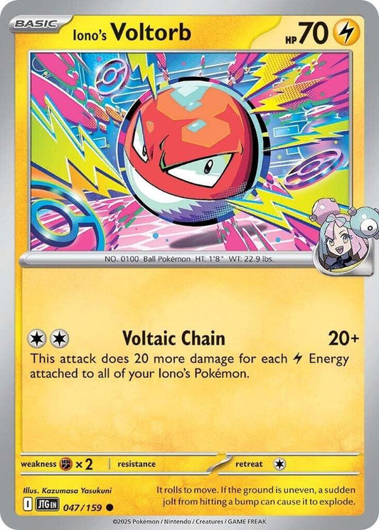 Iono's Voltorb [Reverse Holo]