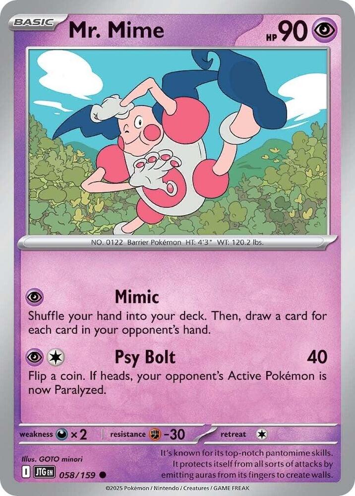 Mr. Mime [Reverse Holo]