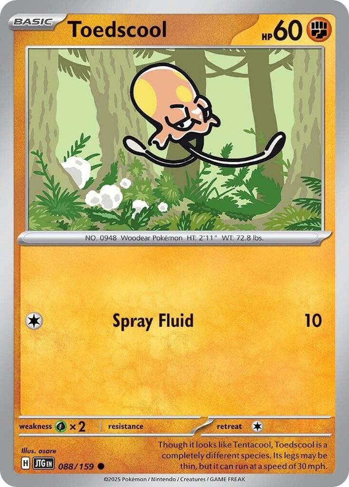 Toedscool [Reverse Holo]