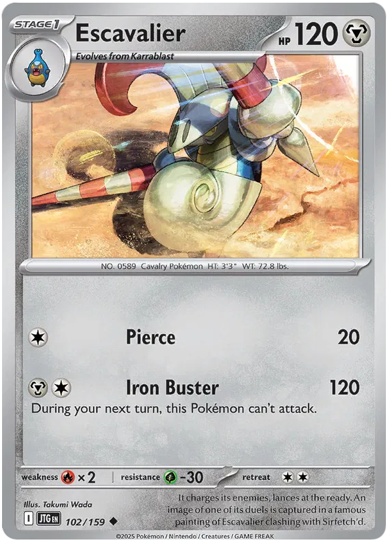 Escavalier [Reverse Holo]