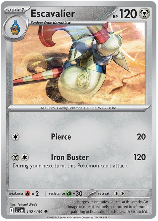 Escavalier [Reverse Holo]