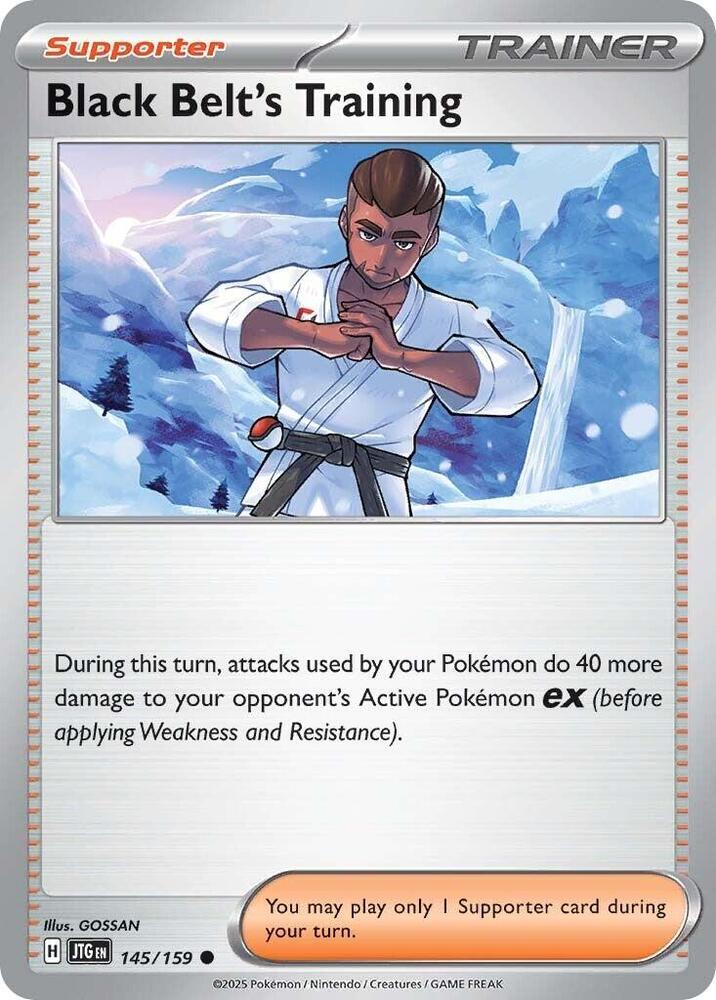 Black Belt's Training [Reverse Holo]