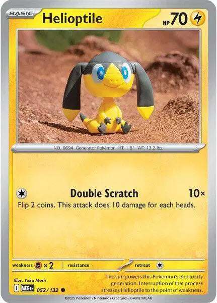 Helioptile [Reverse Holo]