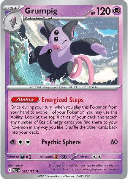 Grumpig [Reverse Holo]
