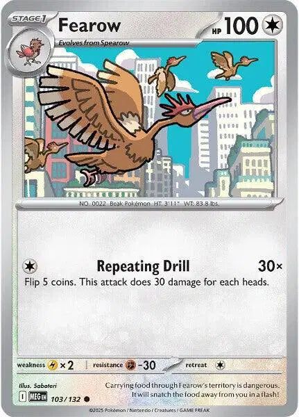 Fearow [Reverse Holo]