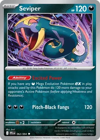 Seviper [Reverse Holo]