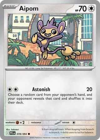 Aipom [Reverse Holo]
