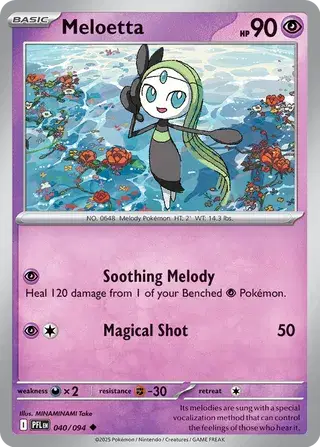Meloetta [Reverse Holo]