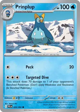 Prinplup [Reverse Holo]