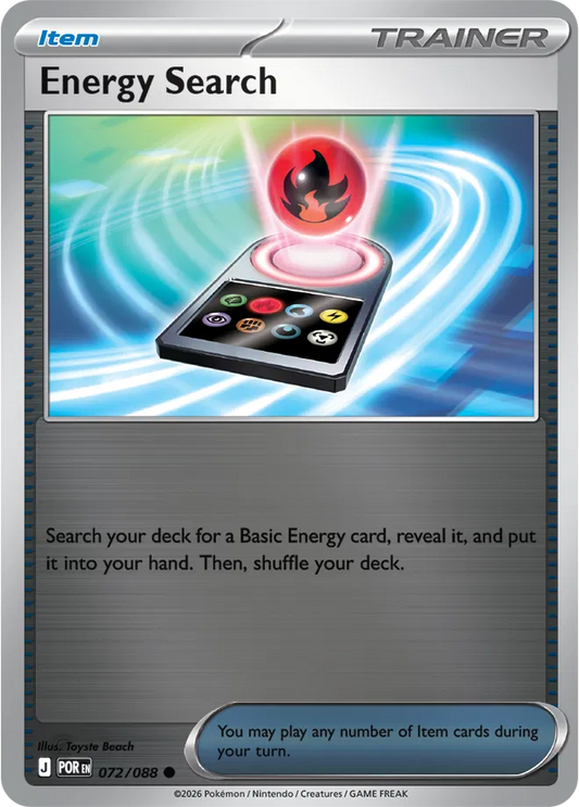 Energy Search [Reverse Holo]