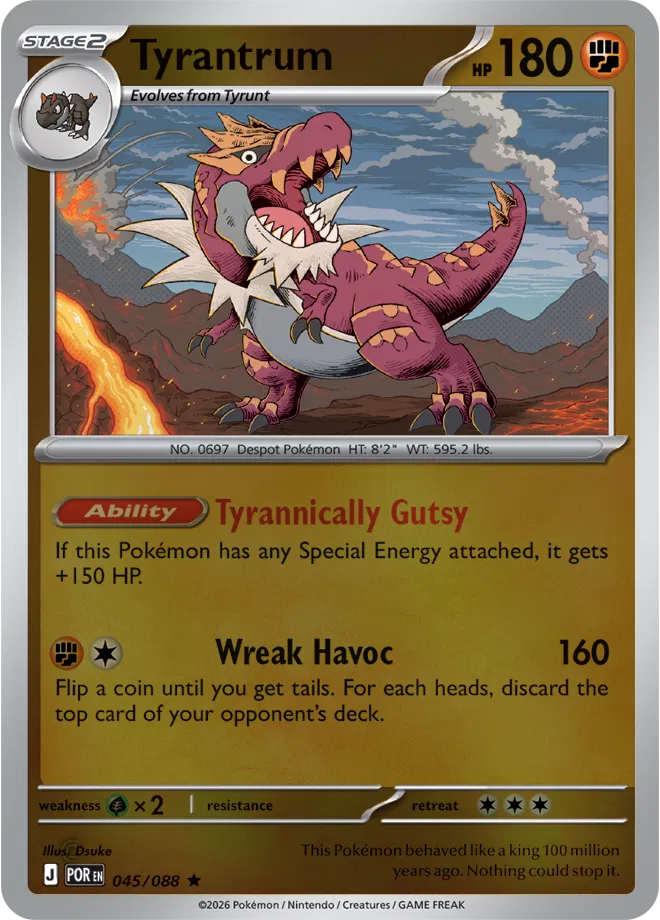 Tyrantrum [Reverse Holo]