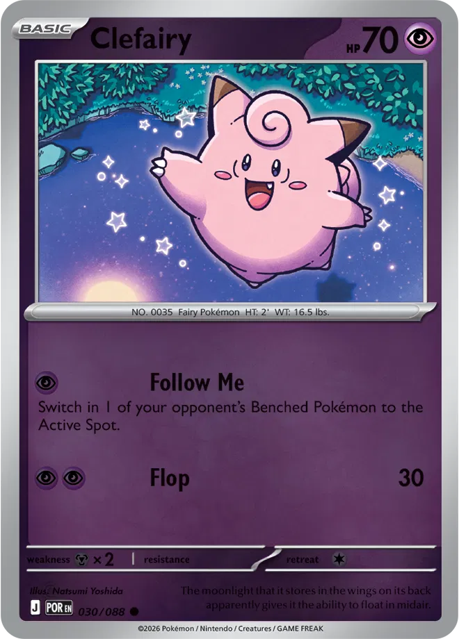 Clefairy [Reverse Holo]