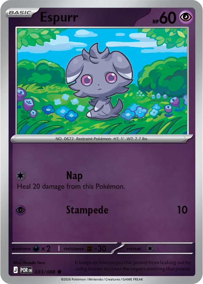 Espurr [Reverse Holo]