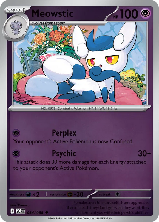 Meowstic [Reverse Holo]