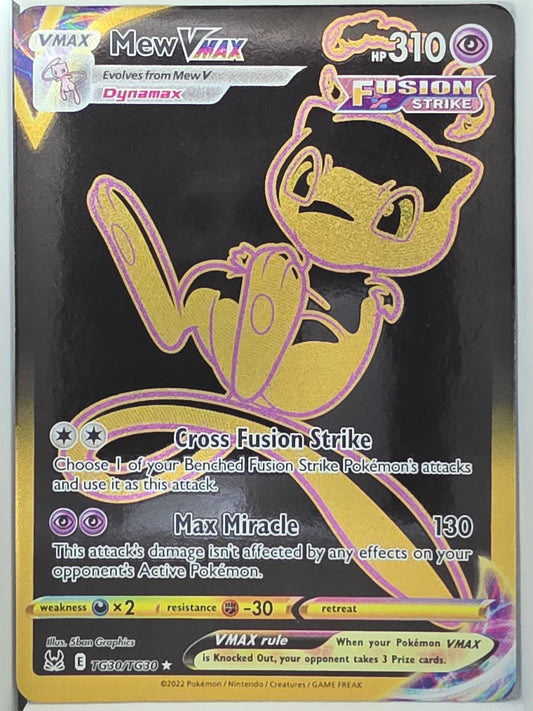 Mew VMAX (Secret) - TG30/TG30 - Secret Rare - SWSH11: Lost Origin Trainer Gallery