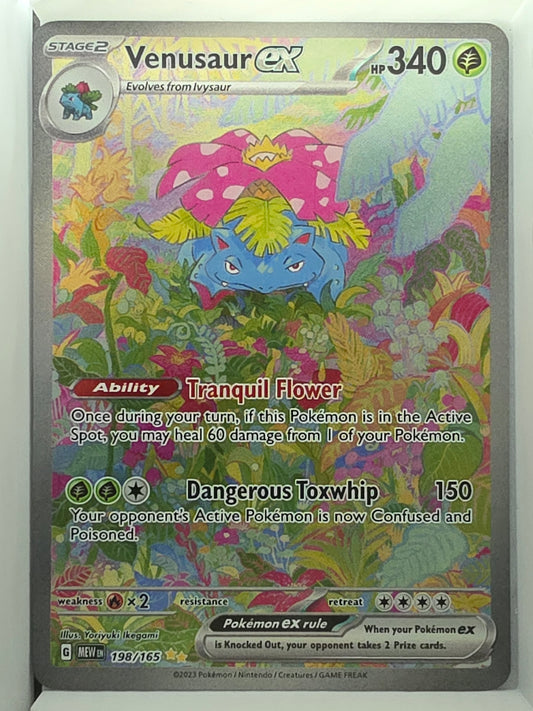 Venusaur ex - 198/165 - Special Illustration Rare - Scarlet & Violet 151