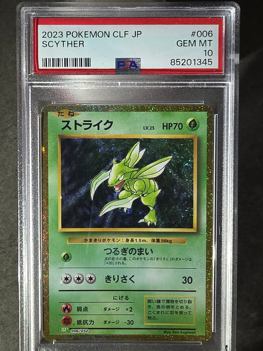 Scyther 006/032 - CLF - PSA 10