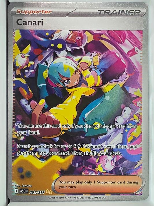 Canari - 291/217 - Special Illustration Rare - Ascended Heroes