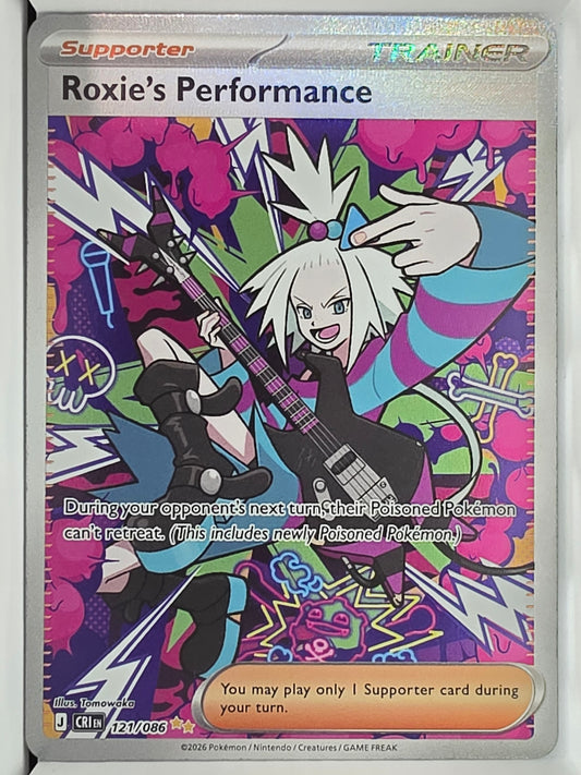 Roxie's Performance - 121/086 - Special Illustration Rare - Chaos Rising